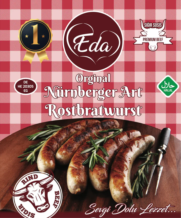 Box: Rindwurst Grillbox – Würzig & Herzhaft (5er Geschenkbox, Lieferung im Karton)